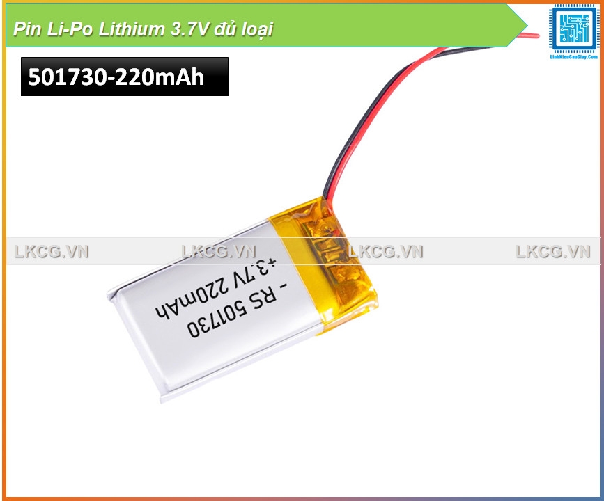 Pin Li-Po Lithium 3.7V đủ loại