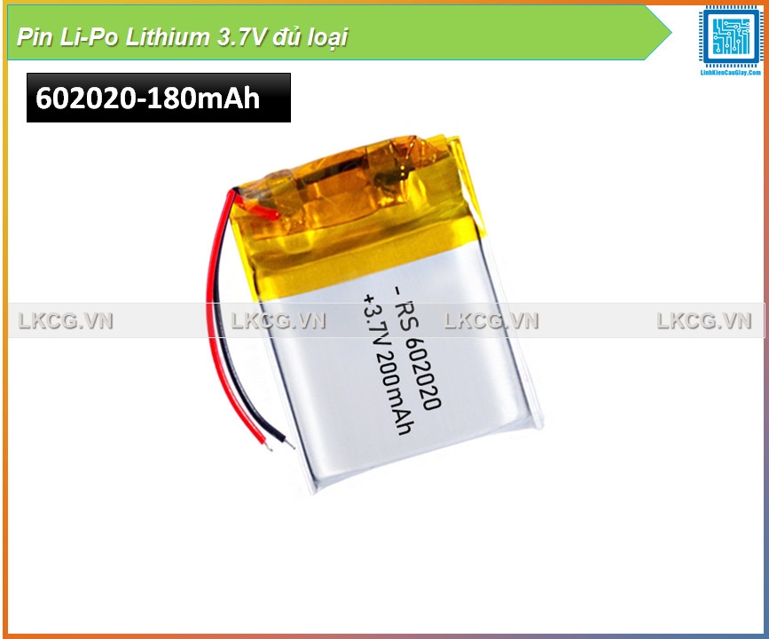 Pin Li-Po Lithium 3.7V đủ loại