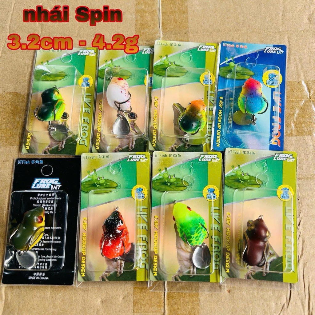 Nhái hơi TFish Spin (32mm-4.2g)