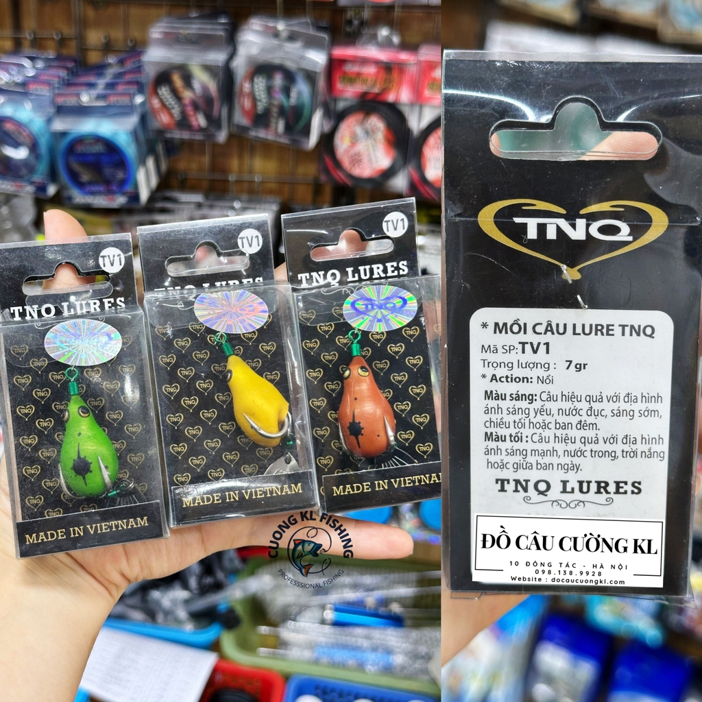 Nhái hơi TNQ TV1 (7g-Nổi)