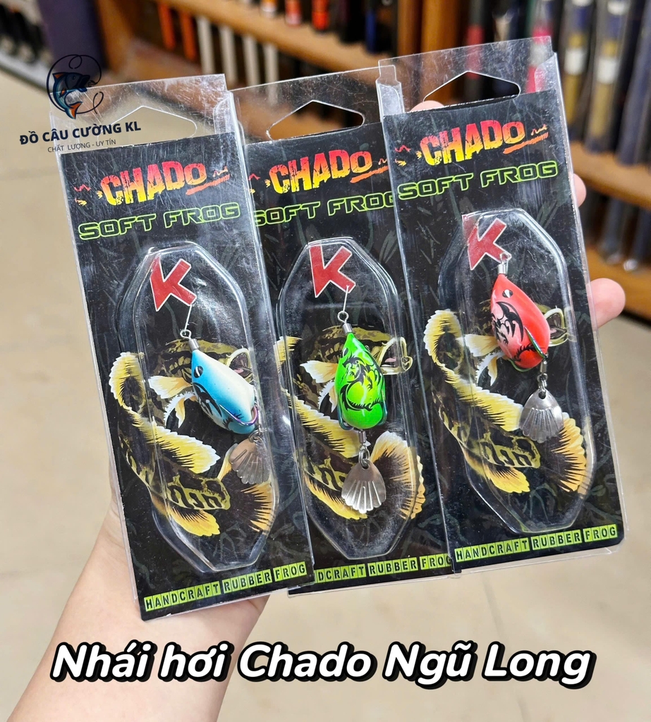 Nhái hơi Chado Ngũ long (27mm-6g)