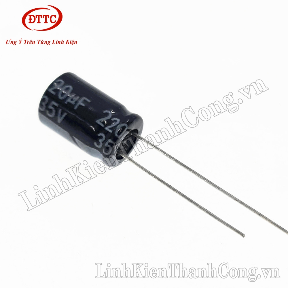 Tụ 220uF 35V (8x12mm)