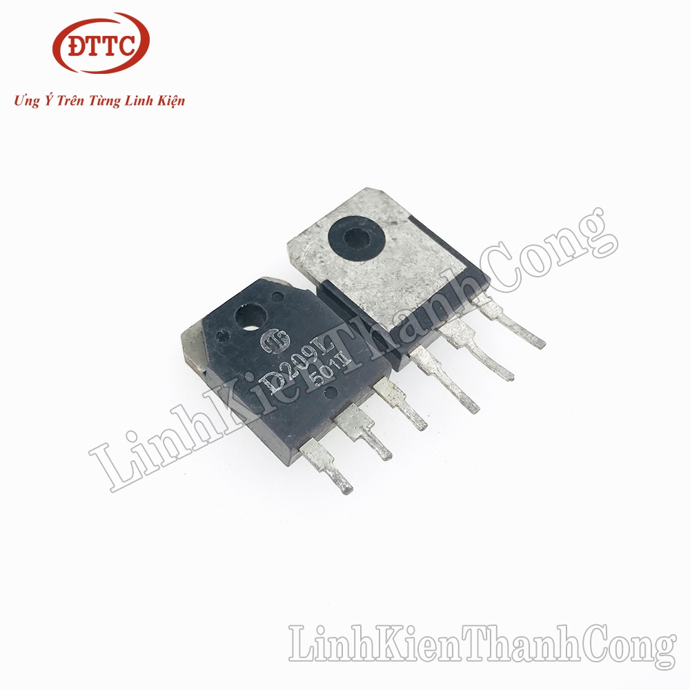 D209L Transistor NPN 12A 700V (Tháo Máy)