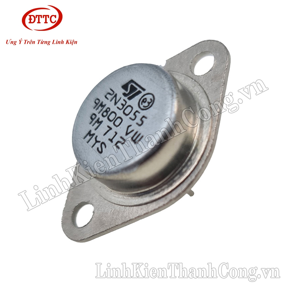 2N3055 Transistor NPN 15A 100V TO-3 ST (Thường)