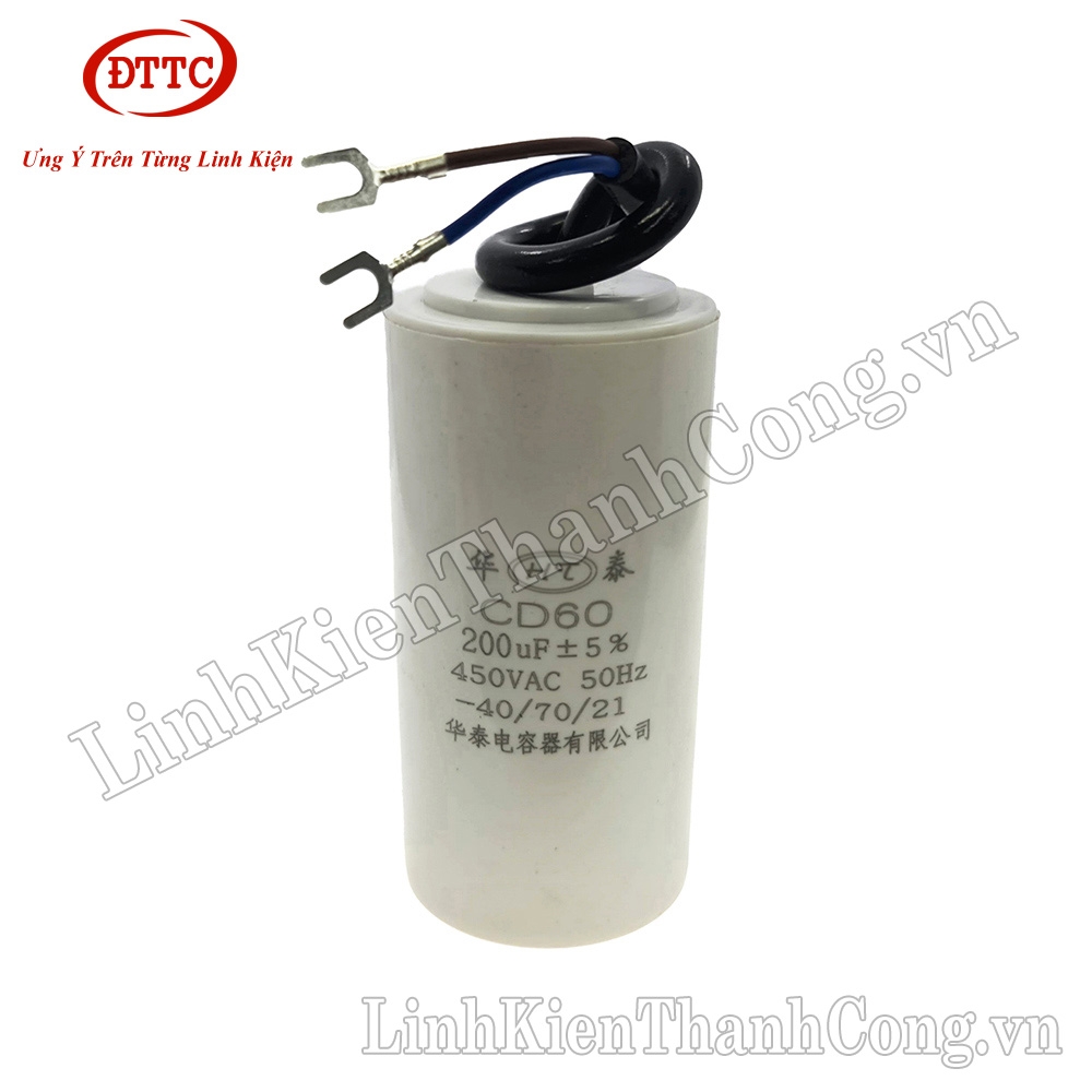 Tụ Đề CD60 200uF 450V