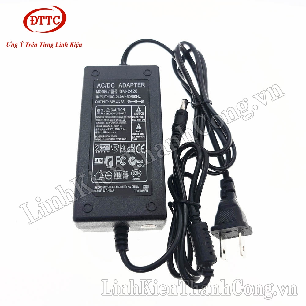 Nguồn Adapter 24V 2A