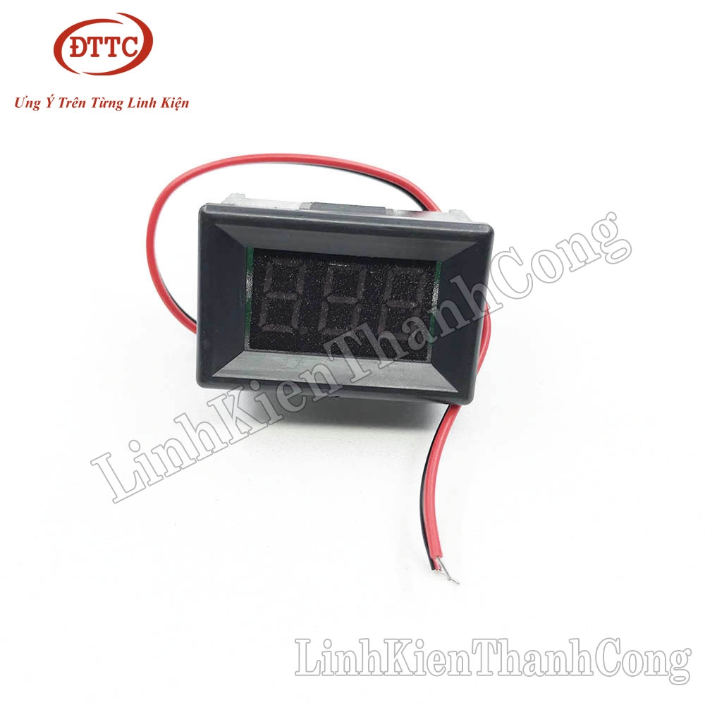 Module Đo Điện Áp 4.5V - 30VDC Loại Nhỏ 0.36inch Có Vỏ Nhựa