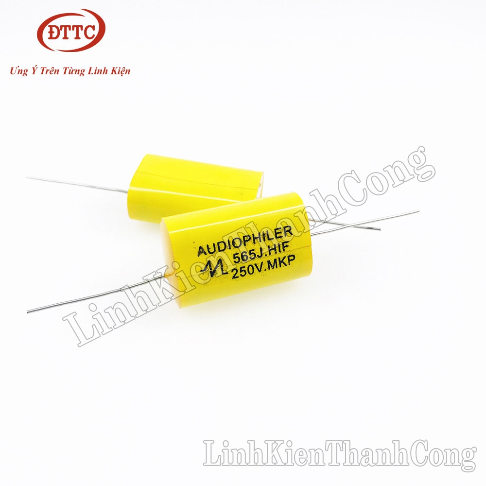 Tụ AUDIOPHILER 5.6uF 250V 565J Màu Vàng