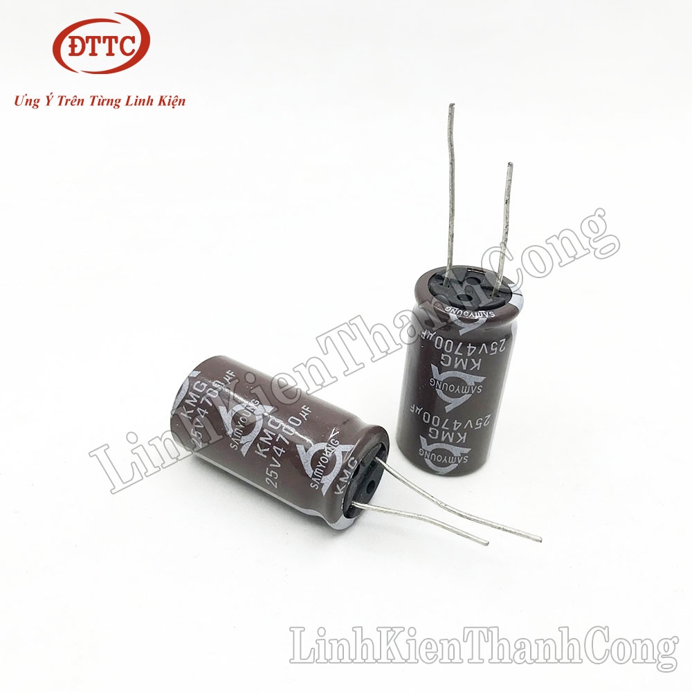 Tụ SAMYOUNG 4700uF 25V (16x25mm)