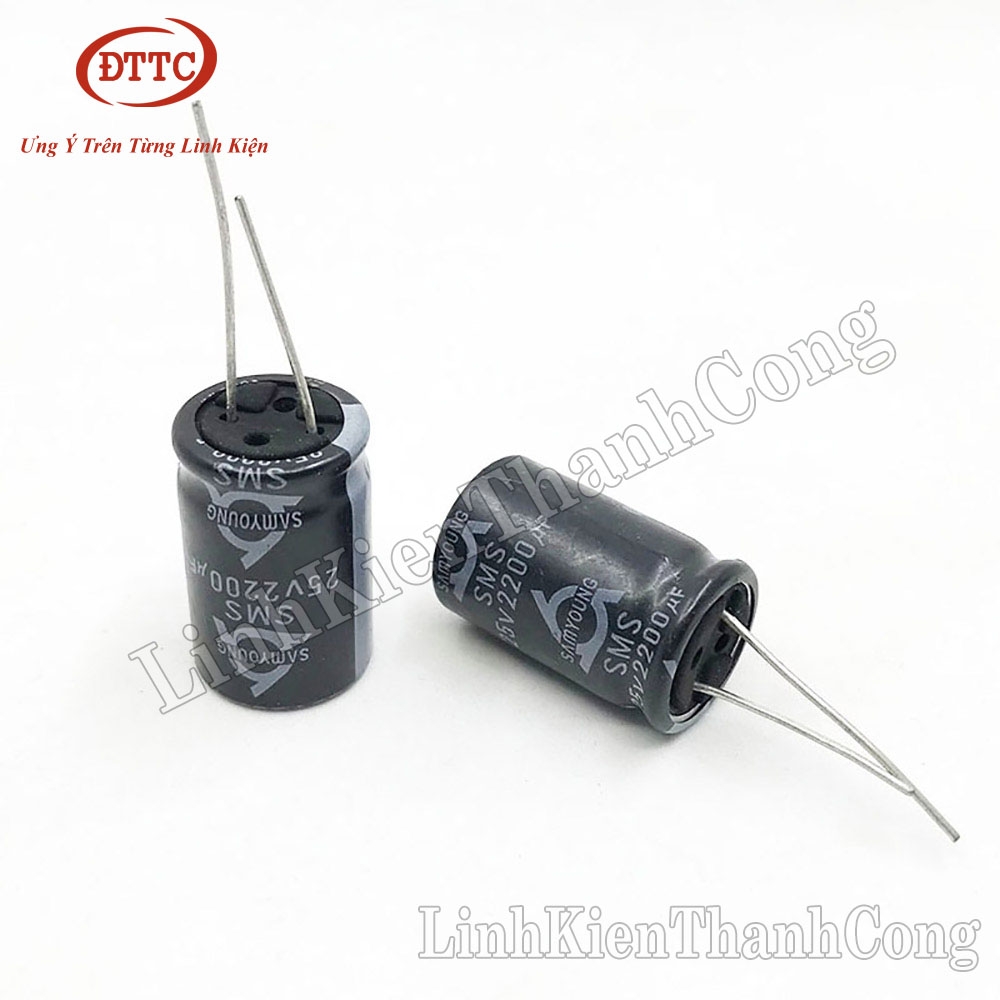 Tụ SAMYOUNG 2200uF 35V (16x25mm)