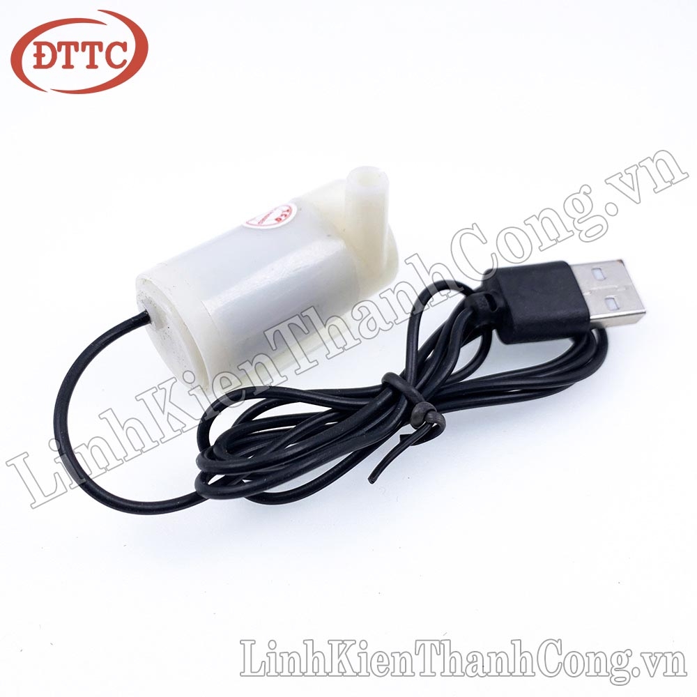 Bơm Nước Mini DC 3V 5V Cấp Nguồn Qua Cổng USB