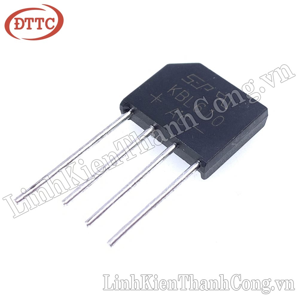 Diode Cầu KBL610 6A 1000V