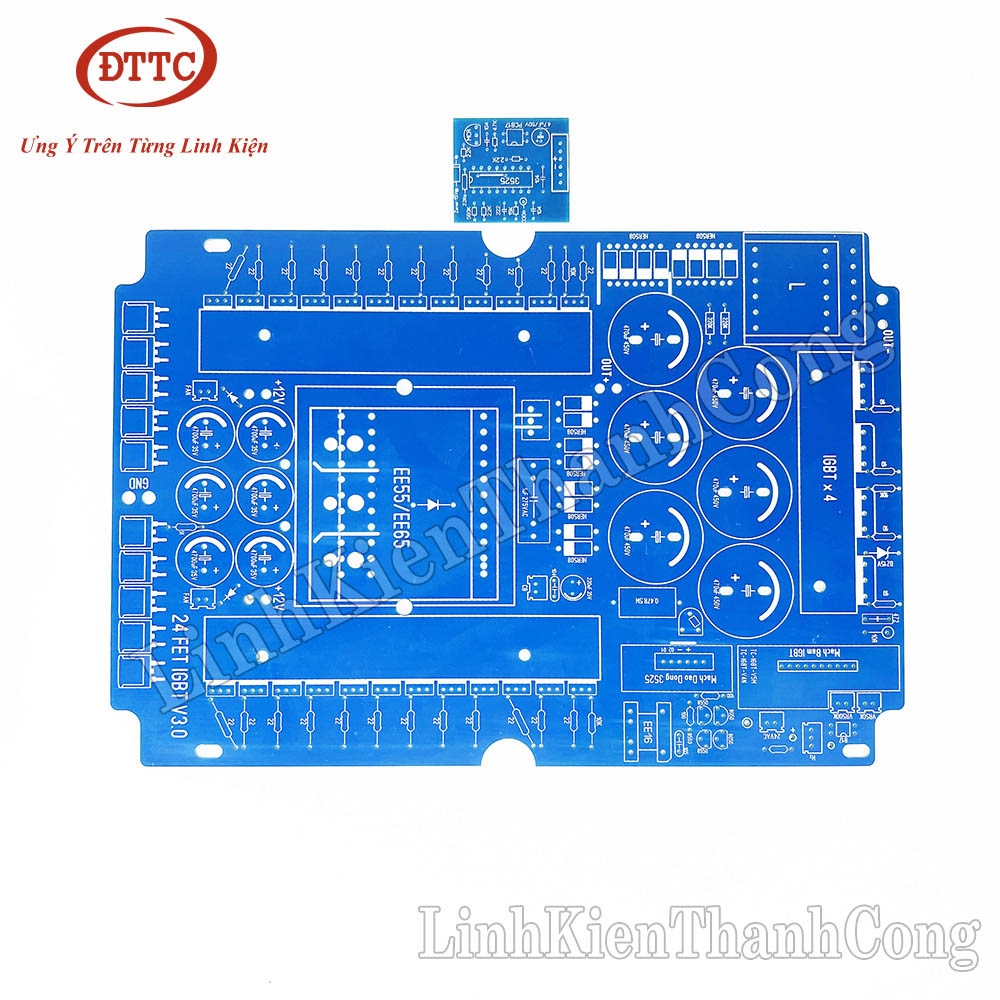 Bo Mạch 24 FET IGBT EE55/EE65 + Bo Dao Động