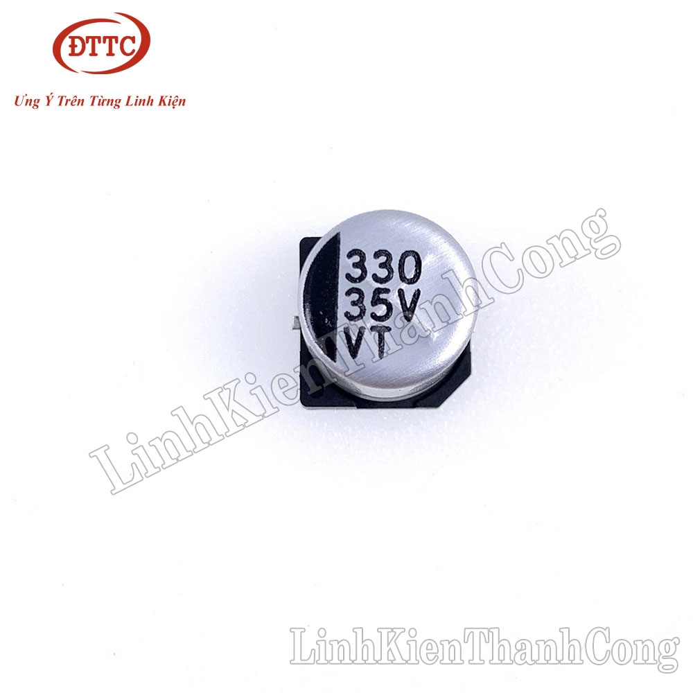 Tụ Nhôm 330uF 35V 10x10mm