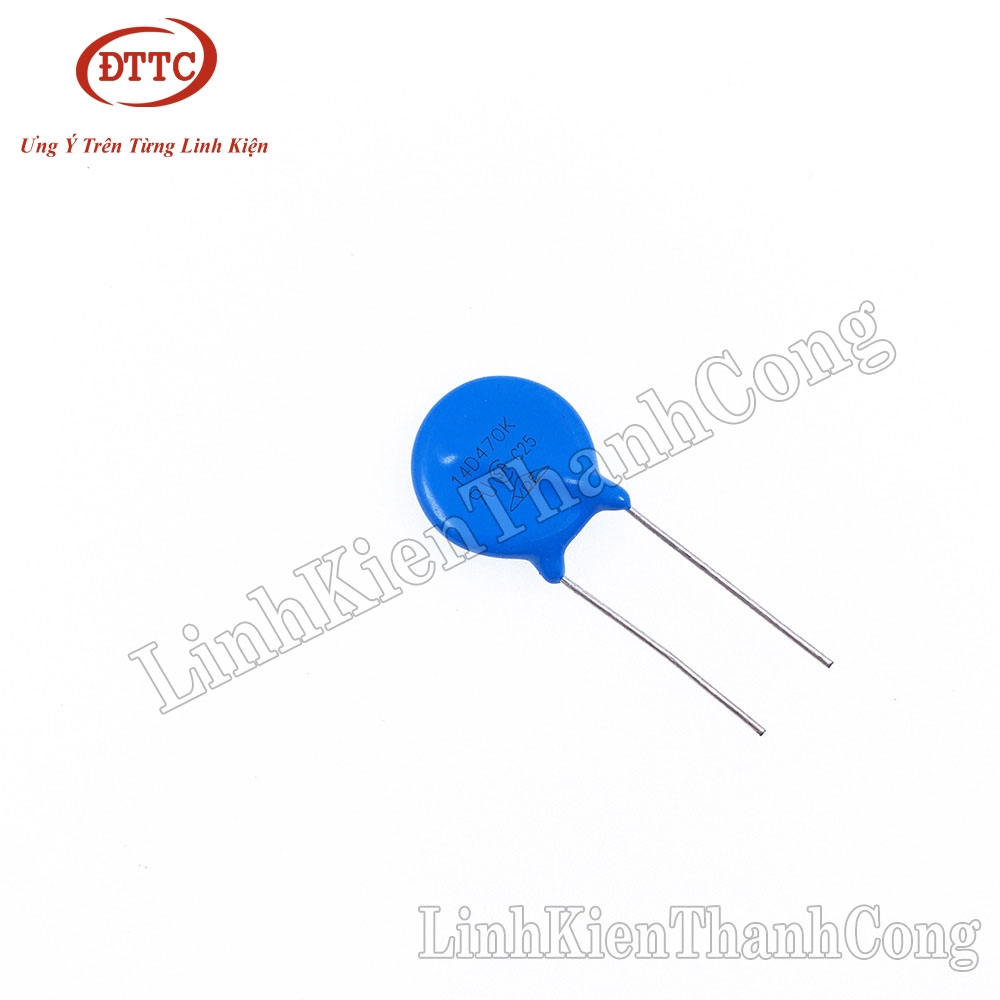 Tụ Chống Sét Varistor 14D470K 47V 14mm