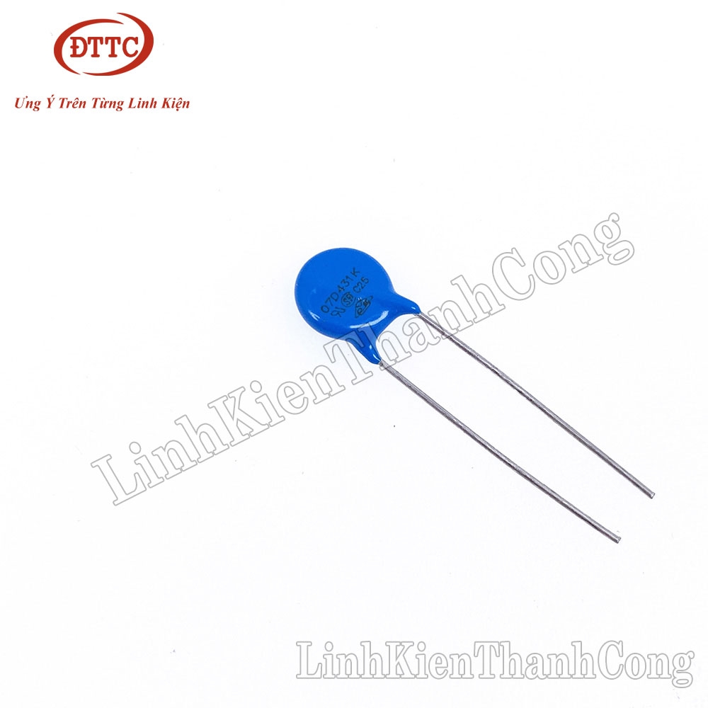 Tụ Chống Sét Varistor 7D431K 430V 7mm