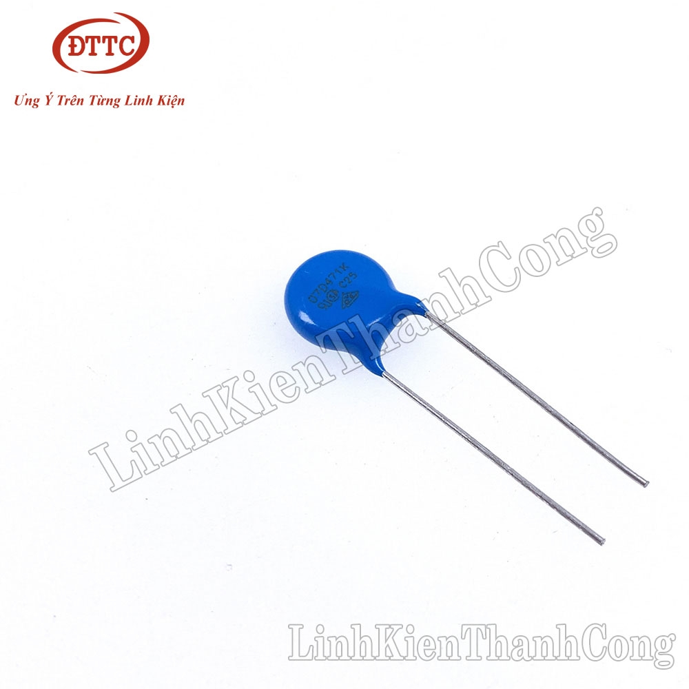 Tụ Chống Sét Varistor 7D471K 470V 7mm