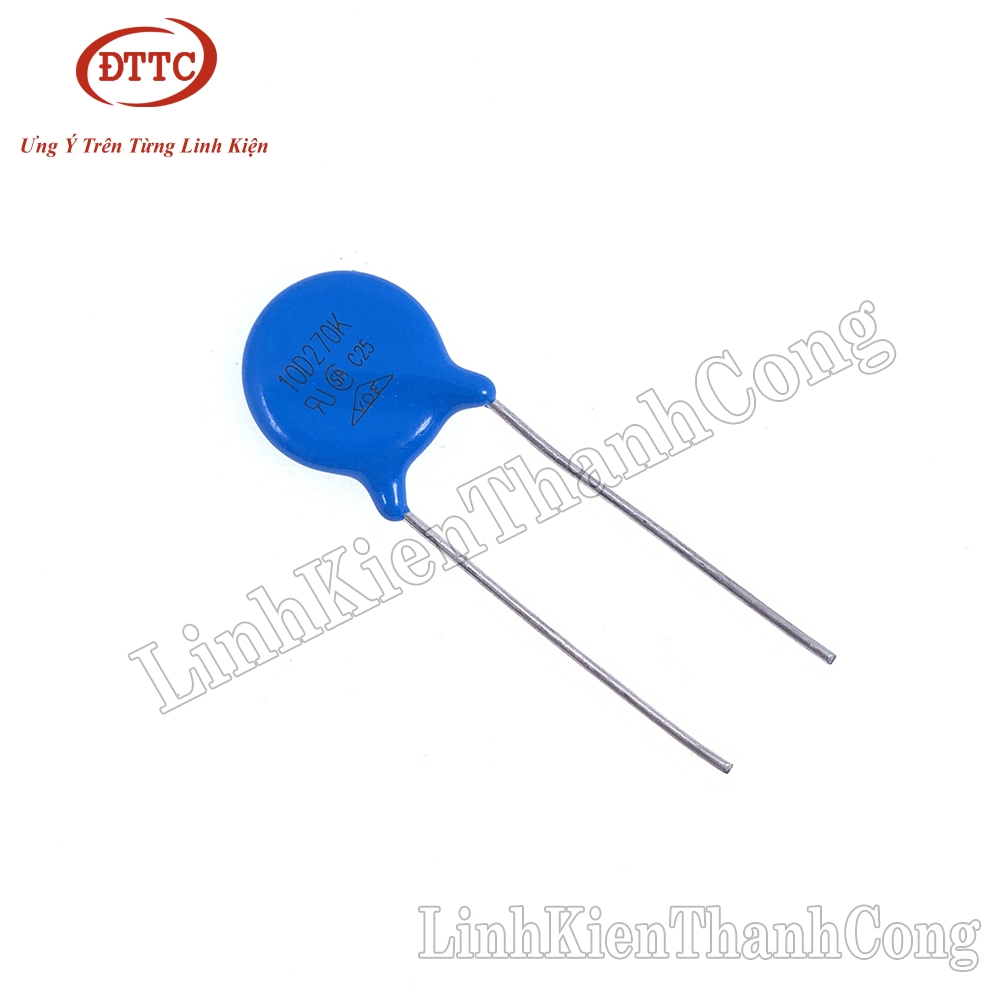 Tụ Chống Sét Varistor 10D270K 27V 10mm