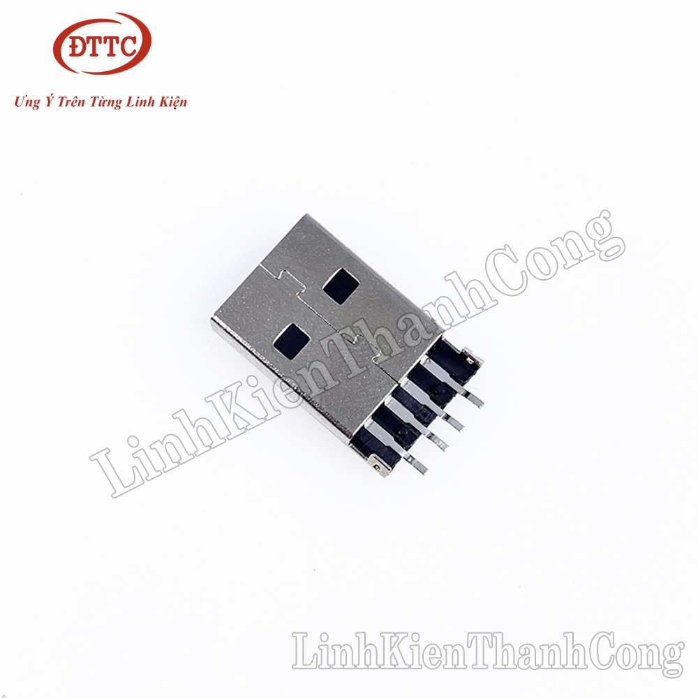 Cổng USB Đực 2.0 Type A 4 Chân Loại Dán SMD