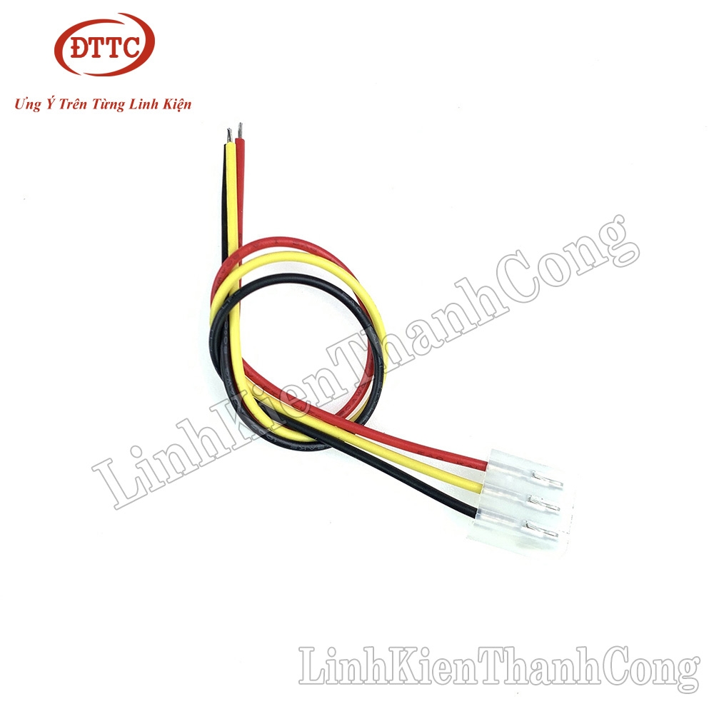 Cáp 3 Sợi CH5.08 5.08mm 3P Dây 20AWG Dài 20cm