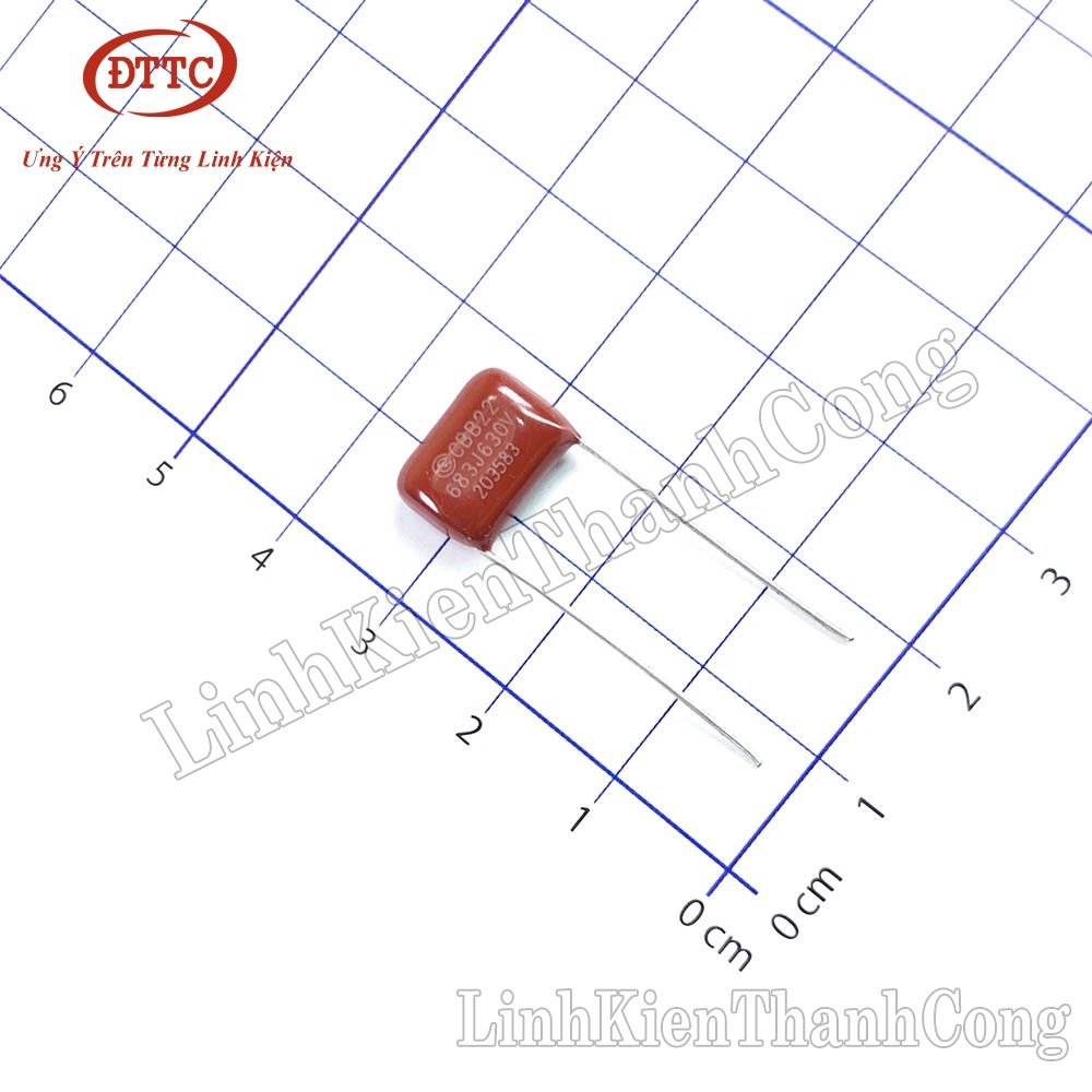 Tụ CBB 683J 68nF 630V 10mm