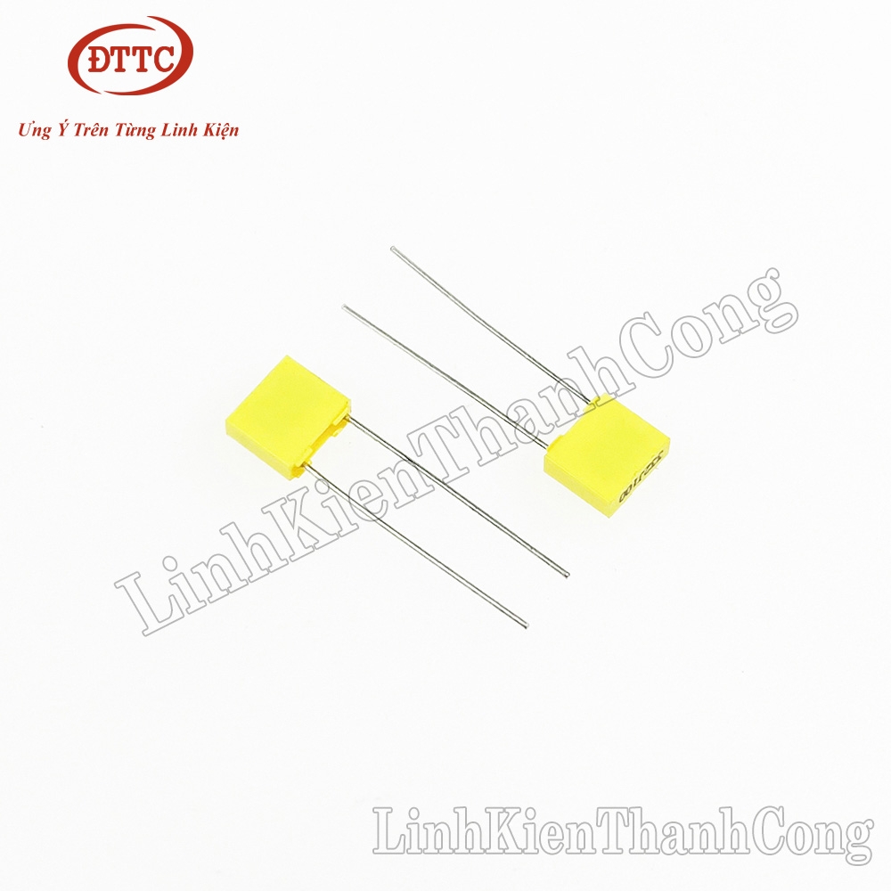 Tụ 100pF 101J 100V Màu Vàng 5mm