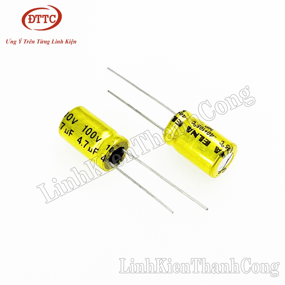 Tụ Phân Tần ELNA 4.7uF 100V (10x16mm)