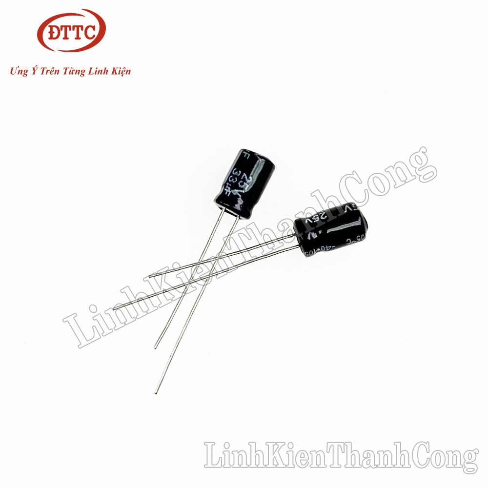 Tụ Hóa 33uF 25V (5x7mm)