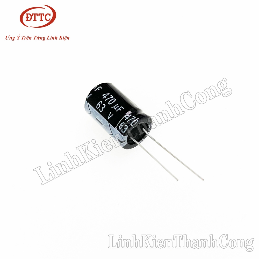 Tụ Hóa 470uF 63V (13x21mm)