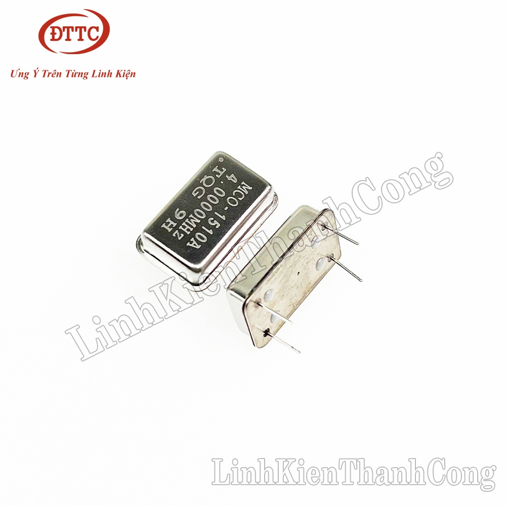 Thạch Anh 4Mhz 13x21mm 4 Chân Chữ Nhật