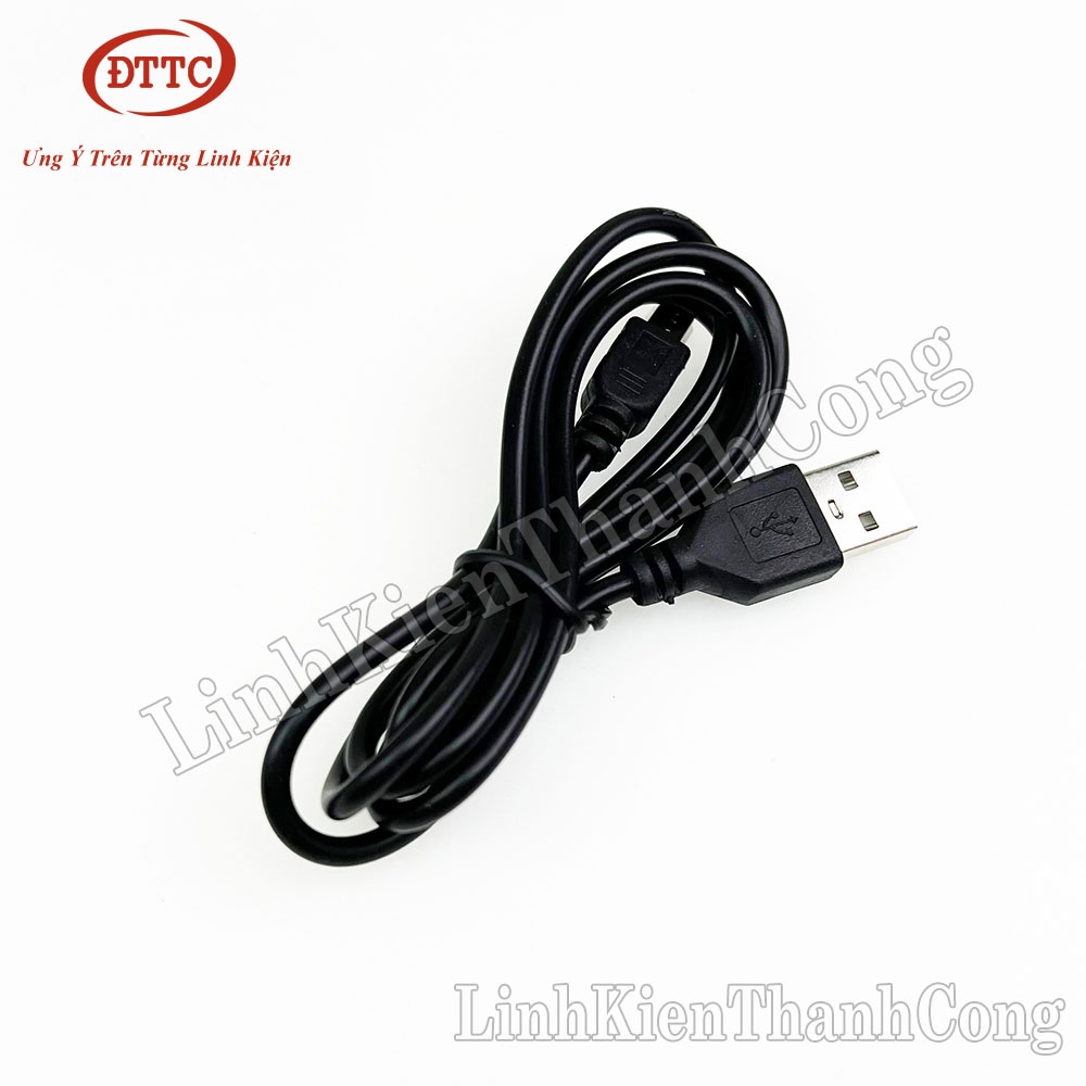 Cáp MINI USB Màu Đen Dài 1 Mét