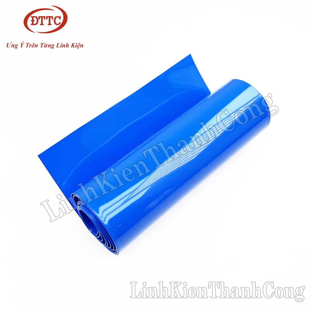 Màng Co Nhiệt PVC Cách Điện Bọc Cell Pin 120mm (1 Mét)