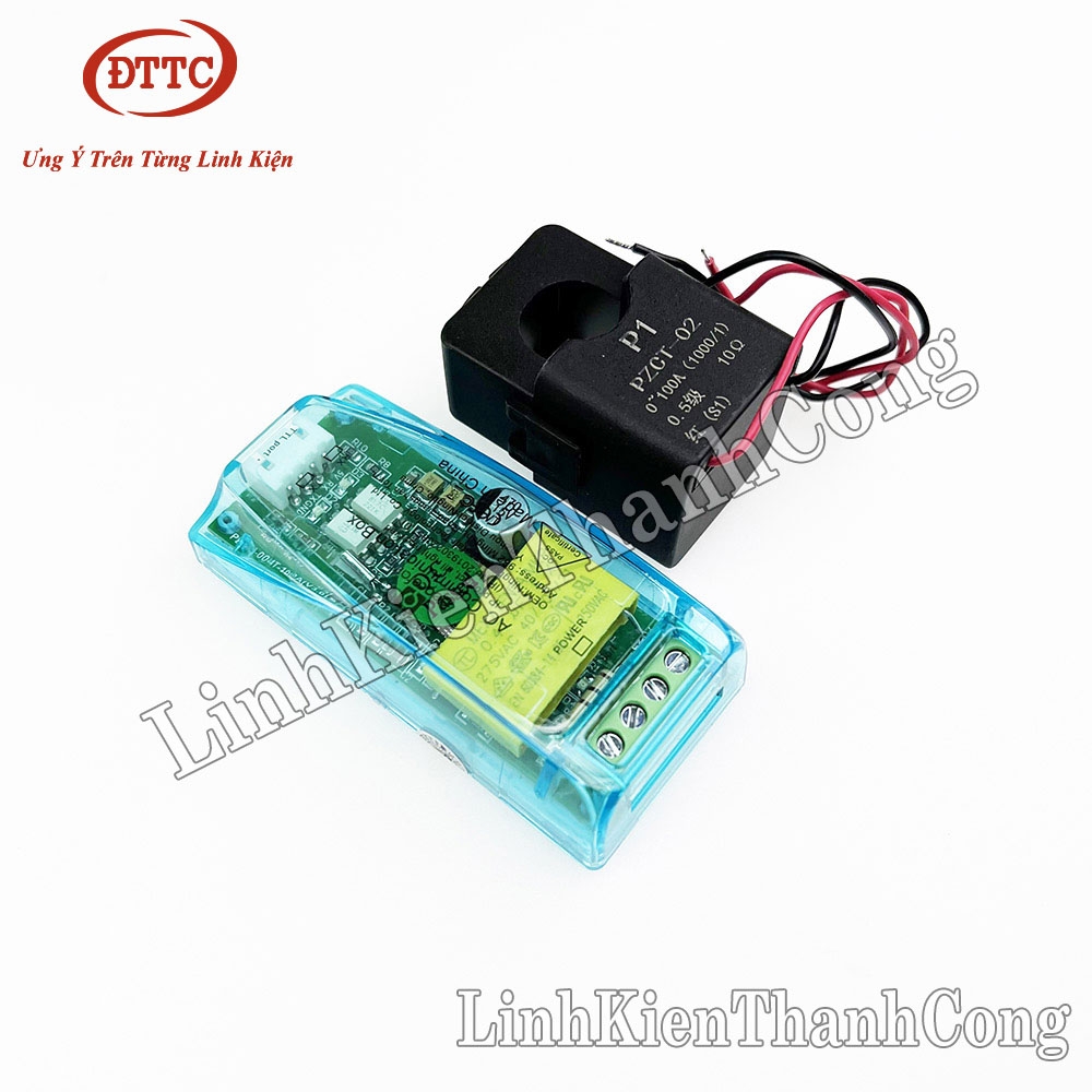 Module Đo Dòng Điện, Điện Áp AC PZEM-004T 220V 100A Giao Tiếp TTL