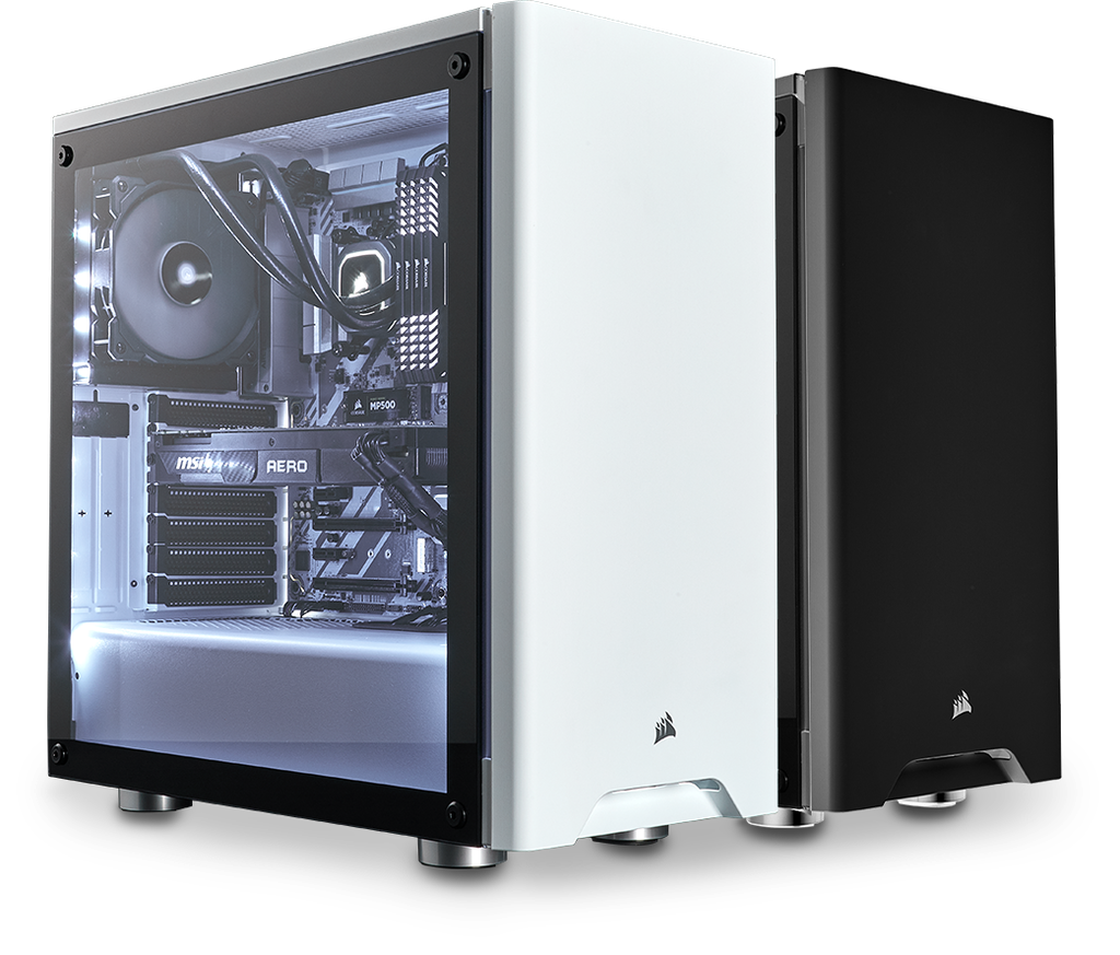 Vỏ case máy tính Corsair 275R Mid-Tower Gaming kính cường lực