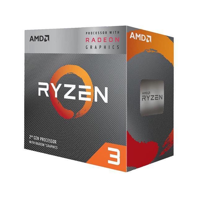Bộ vi xử lý CPU AMD Ryzen 3 3200G (3.6GHz turbo up to 4.0GHz, 4 nhân 4 luồng, 4MB Cache, Radeon Vega 8, 65W) - Socket AMD AM4