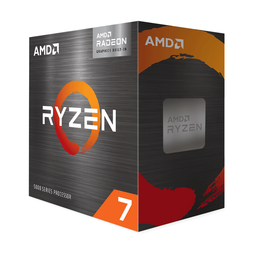Bộ vi xử lý CPU AMD Ryzen 7 5700G (3.8GHz Upto 4.6GHz / 20MB / 8 Cores, 16 Threads / Socket AM4 / Radeon™ Graphics/ 65W)