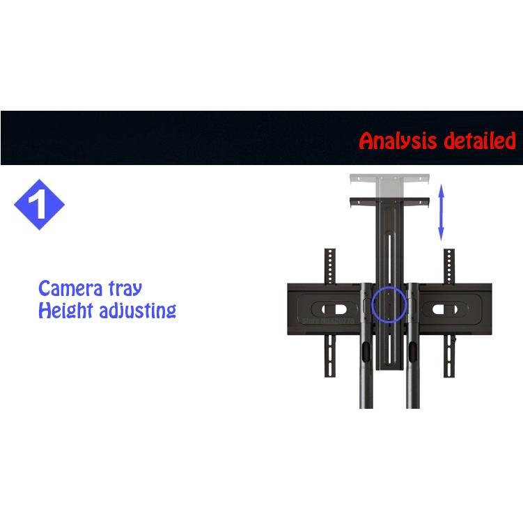 Khay trượt của khung treo tivi di động AVA1500-60-1P