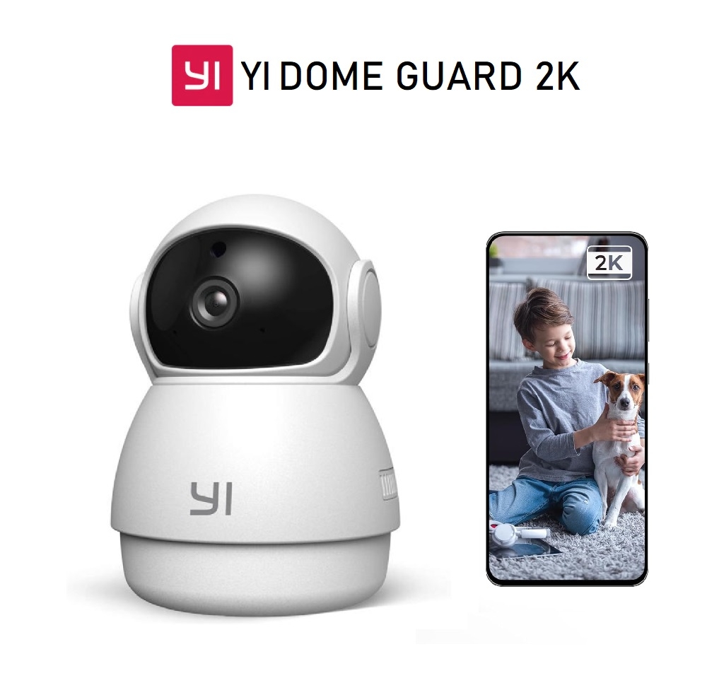 Camera quan sát Yi Dome Guard  2K(2304x1296) (3M) Megapixel