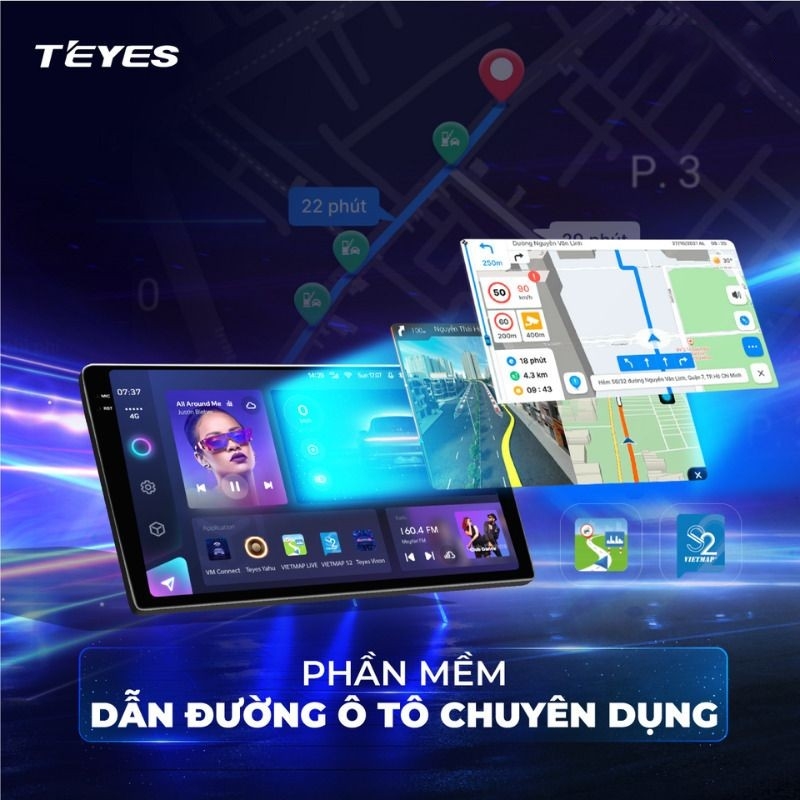 Màn hình Android TEYES CC3L 4GB-32GB