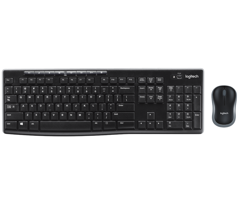 Bàn phím chuột Logitech MK270 Không Dây