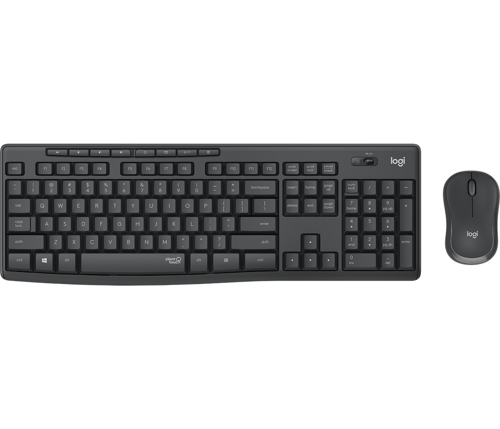 Bàn phím và chuột không dây Logitech MK295 Silent Combo