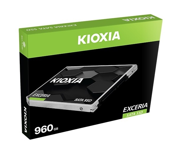 Ổ cứng SSD Kioxia 960GB 2.5inch SATA III BiCS FLASH Đọc 555 MB/s, Ghi 540 MB/s