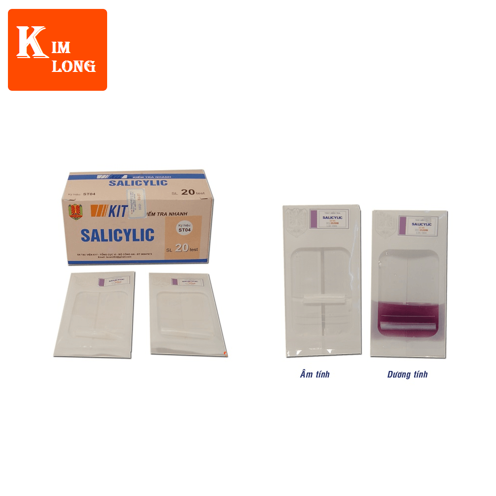 KIT kiểm tra nhanh salicylic ST04 - Bộ Công An