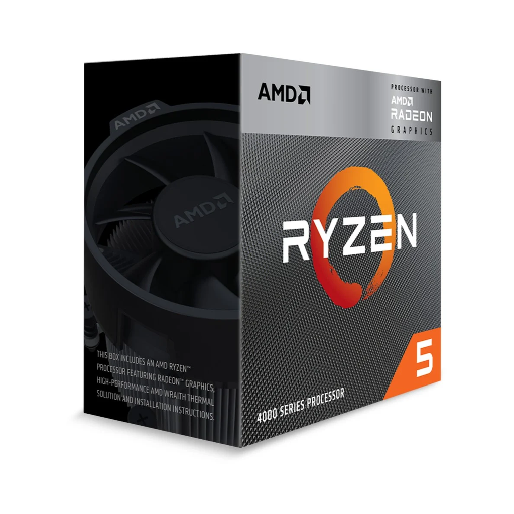 Bộ vi xử lý CPU AMD Ryzen 5 4600G (3.7 GHz turbo upto 4.2GHz / 11MB / 6 Cores, 12 Threads / 65W / Socket AM4 với đồ họa Radeon™)