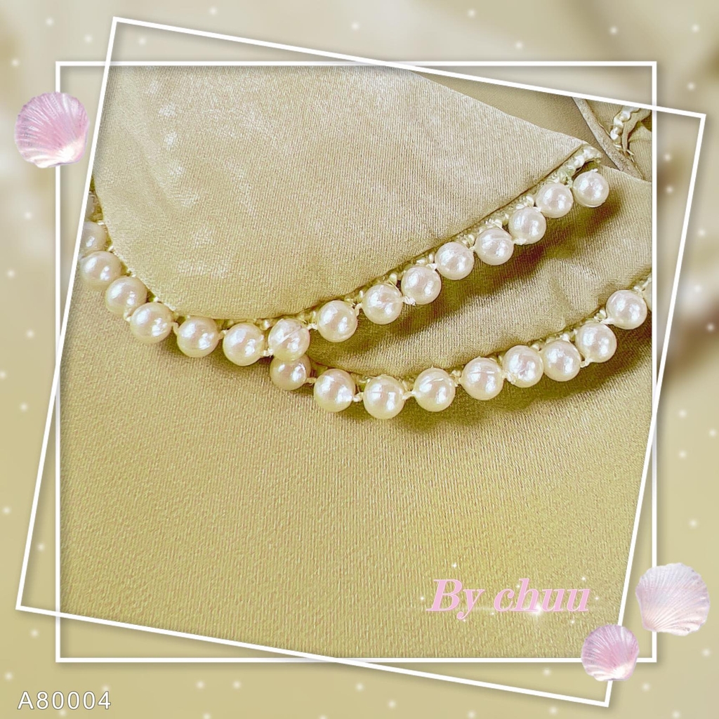 Áo Sơ Mi Ngọc Trai Color 2 cổ A80004