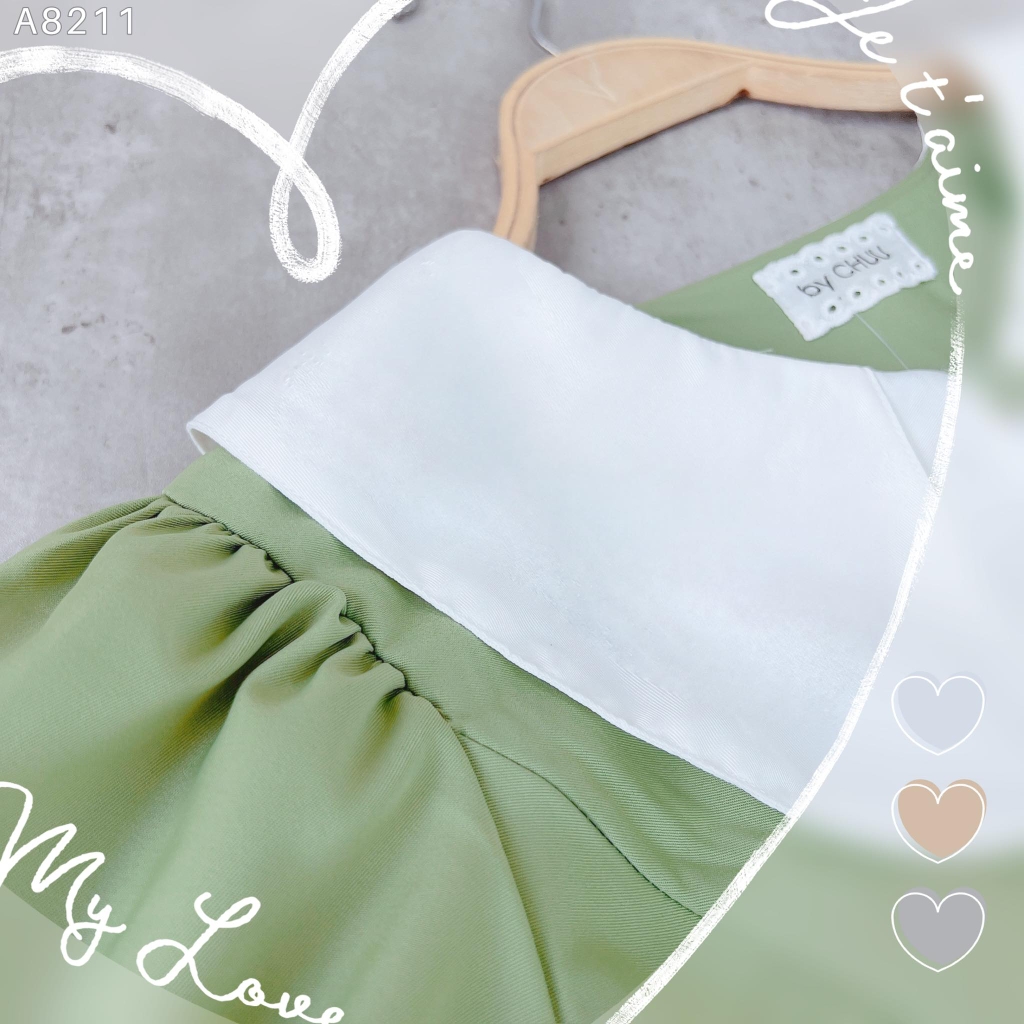 Áo Cổ Sen Tay Rút A8211