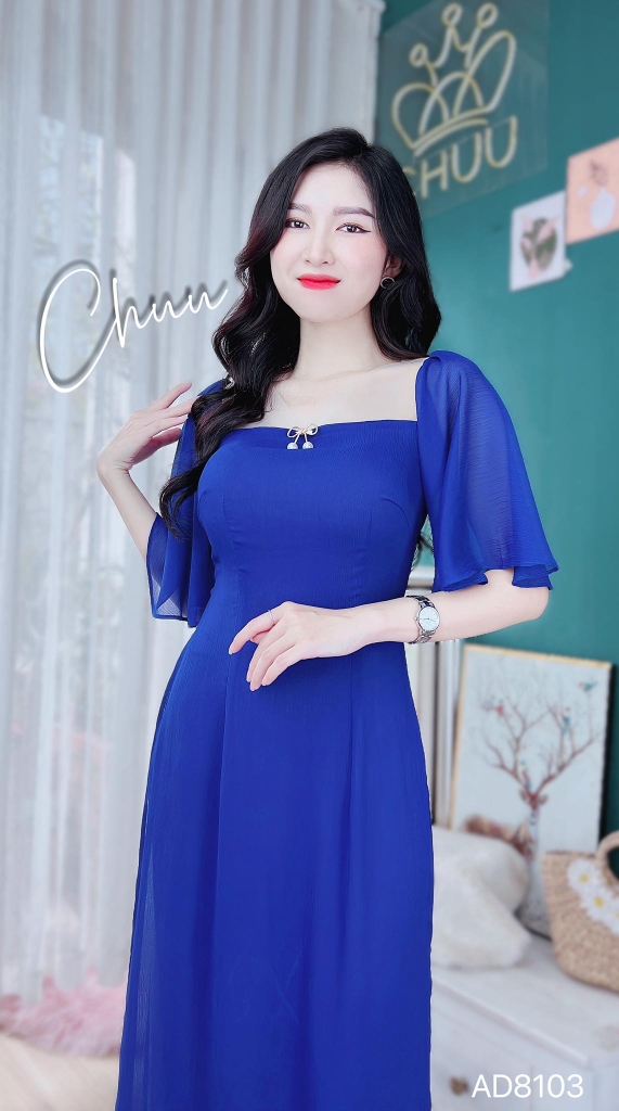Áo Dài 4T Tơ IC Bling AD8103 (áo lẻ)