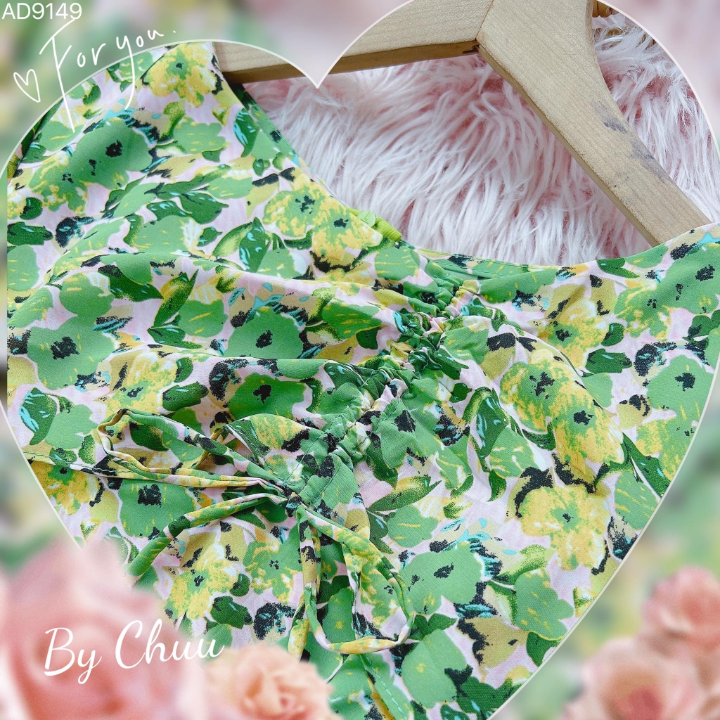 Áo Dài Nơ Dây Rút AD9149 (áo lẻ)