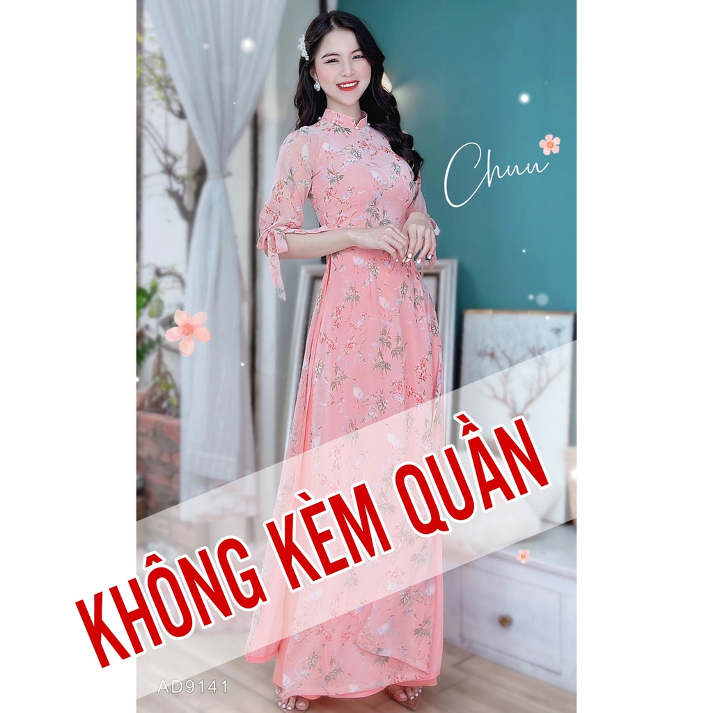 Áo Dài 3 Chấm Ngọc 4T AD9141 (áo lẻ)