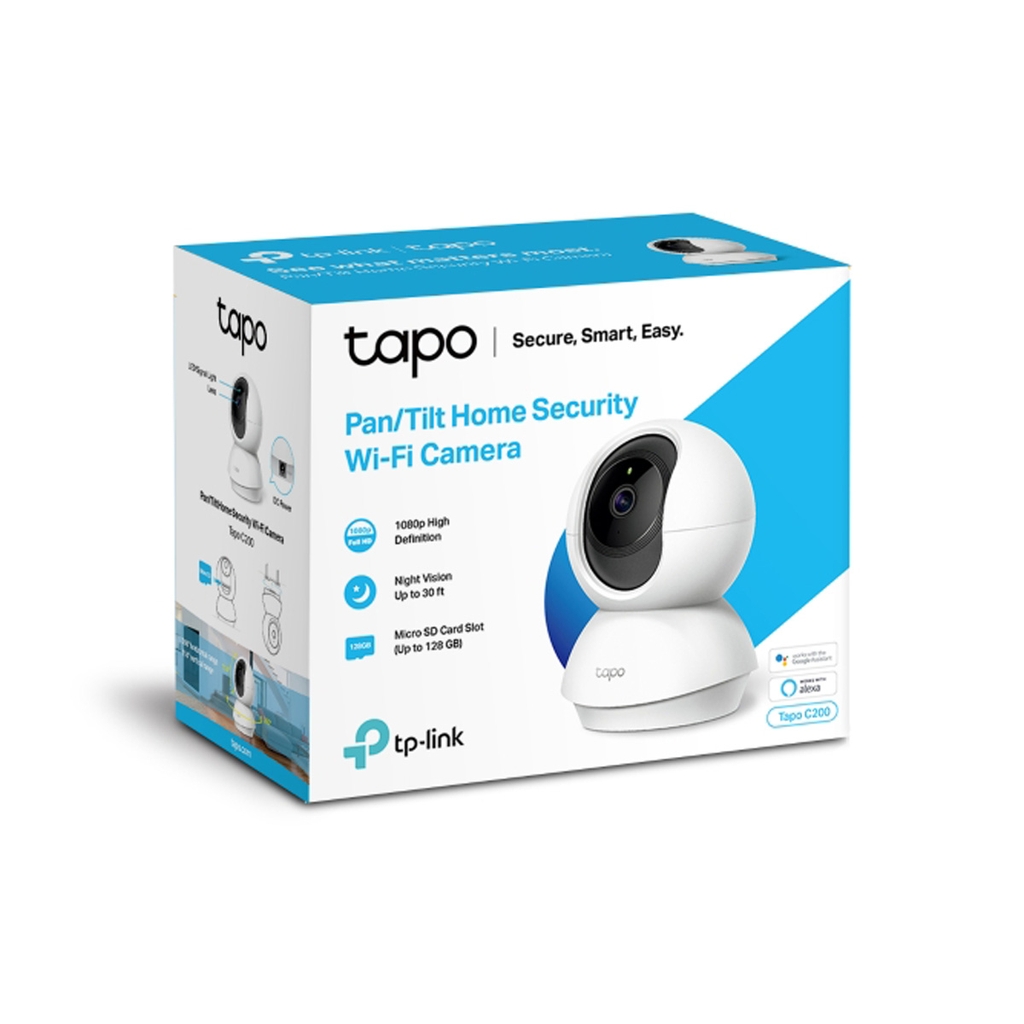 Camera IP WiFi TP-Link Tapo C200 360° 1080P 2MP